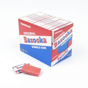 Bazooka Bubble Gum Nostalgia Mini-Wallet Pack Count