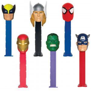 Pez Marvel Assortment, With Candy