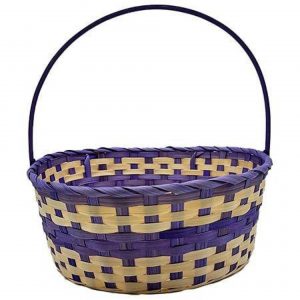 Happy Go Fluffy Bamboo Basket