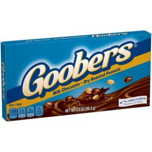 Goobers Peanuts and Milk Chocolate Theater Candy Box oz