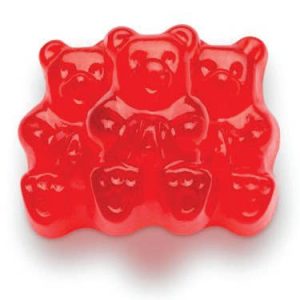 Albanese Wild Cherry Gummi Bears, 5.5 oz Jar