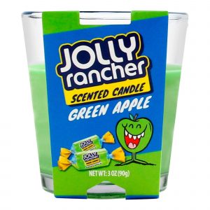 Jolly Rancher Green Apple Candle - 3oz Sing Wick -1ct: