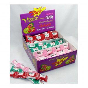 Zots Fizz Power Candy cherry/apple/watermelon