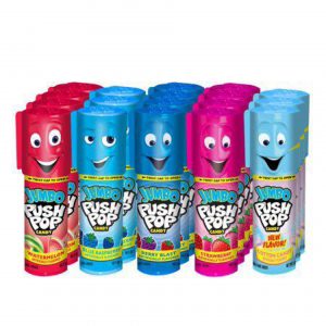 Push Pop Jumbo Candy Assorted